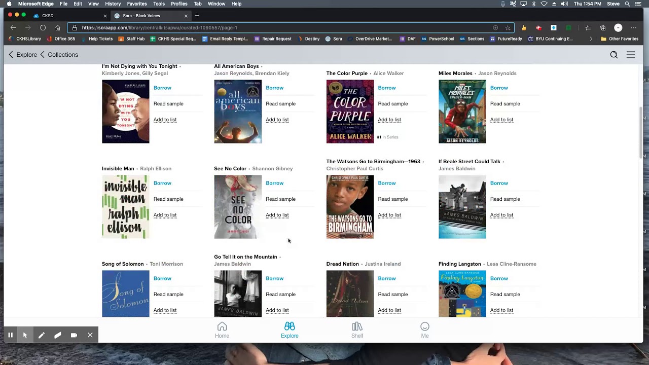 Library Apps Sora YouTube