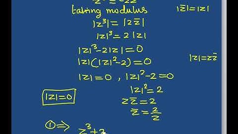 12TH MATHS  2. COMPLEX NUMBERS  |  EXERCISE 2.5  9th sum