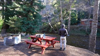 [1] River Camping in Big Sur California | ASMR | Nature Sounds