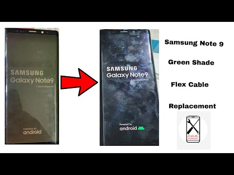 Lines/Green Screen On Samsung Note 9 Flex Cable Replacement | Jalil Mobiles |