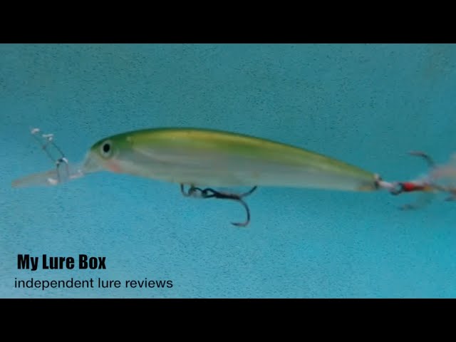 Bomber Lures B14A B15A Lure Review + Underwater Action Gold - My