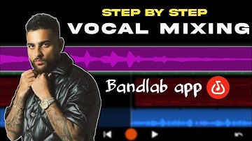 How to Mix Vocals Like a Pro in Bandlab App!
