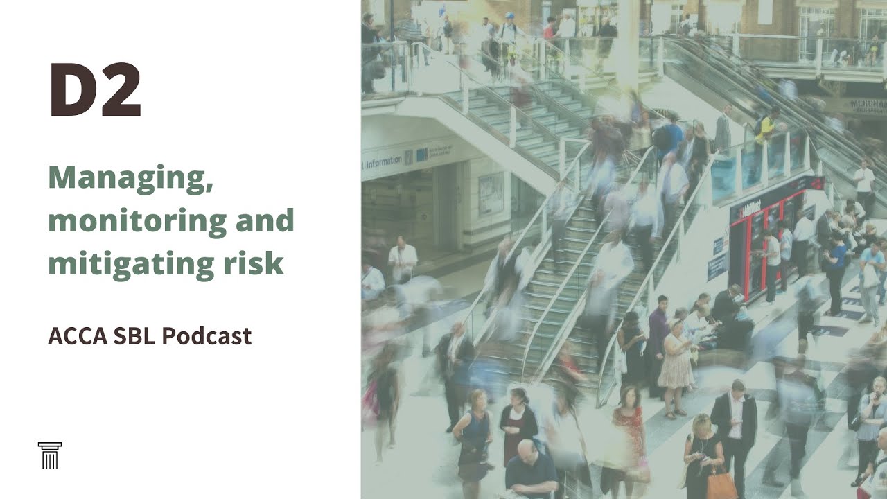 Managing, monitoring and mitigating risk ACCA SBL exam