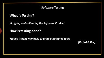 Software Testing Vtu - Introduction 2