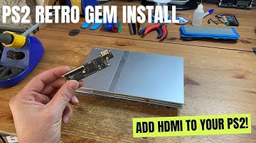 Add HDMI to your PS2 Slim! PixelFX Retro Gem install and demonstration
