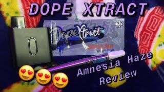 Dope Xtract | Amnesia Haze | Cart and Pod Review