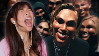 The Girl Whos Scared of Everything Watches *THE PURGE*