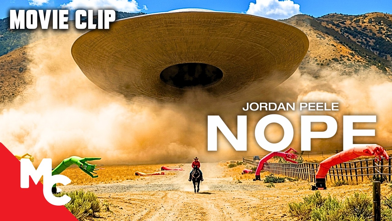 Alien Organism Descended To Hunt Daniel Kaluuya | Nope Movie Clip | Jordan Peele Nope Scene