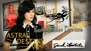 EarthQuaker Devices Astral Destiny Modulated Octave Reverb breakdown/demo by Sarah Lipstate