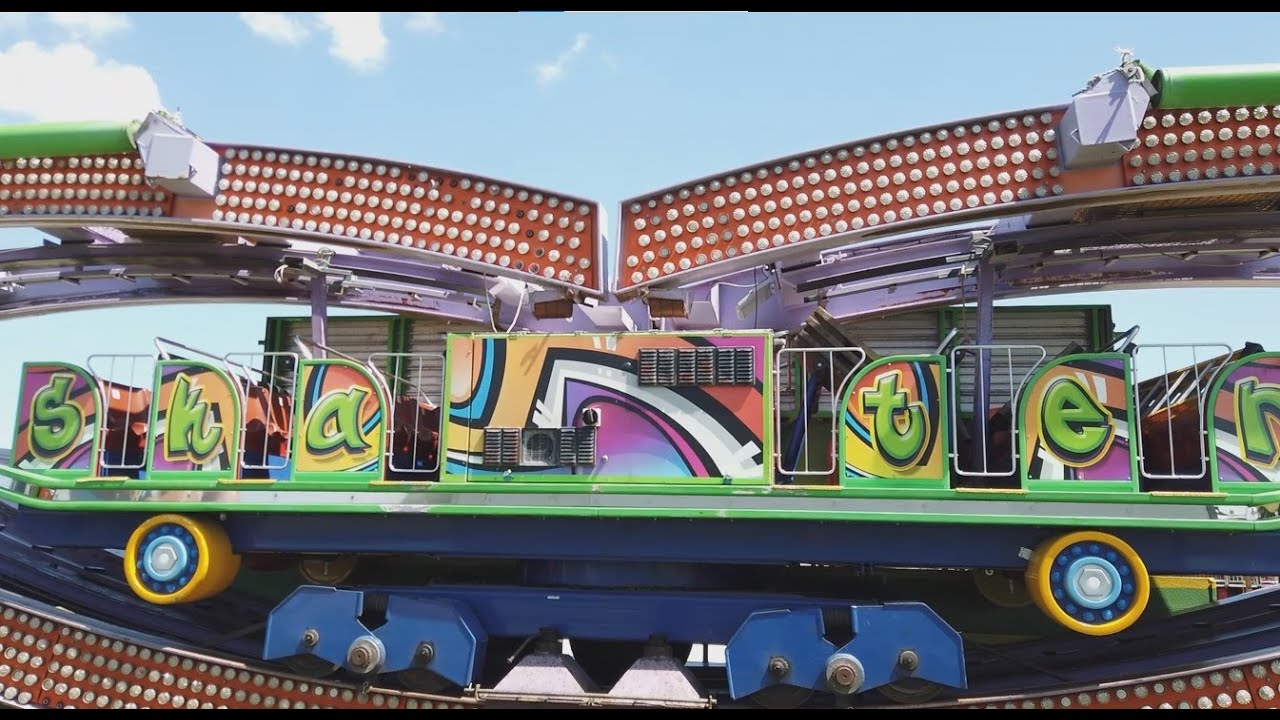 Racked rides, skater carnival ride YouTube