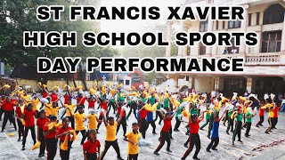 BIG POM POM DRILLS | SPORTS DAY | ST FRANCIS XAVIERS SCHOOL | MAYUR'S DANCE ACADEMY