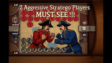 Roel VS Funkysnake – 2 Aggressive Stratego Players | Intense Online Stratego Battle