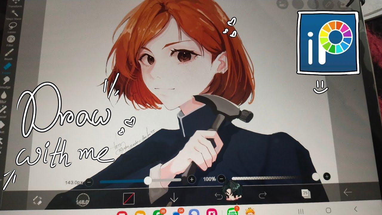 Spinning the wheel to Draw A JJK character Part 1 YouTube