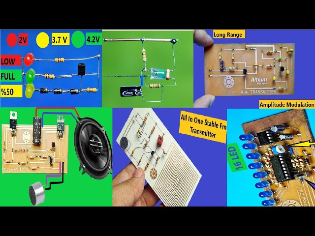 Top 6  Electronic Projects - Anyone with a hobby can do it class=