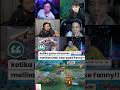 Reaksi para streamer melihat ONIC kairi pake Fanny #onicesports #mobilelegends #kairi #sanz #shorts