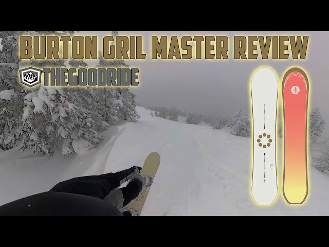 Burton Gril Master 2024 Snowboard Review - YouTube