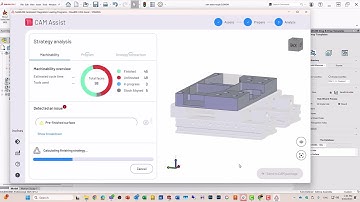 Sneak peek of upcoming CloudNC AI CAM-Assist inside SolidCAM