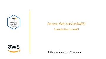 Introduction to Amazon Web Services (AWS) : Session # 1