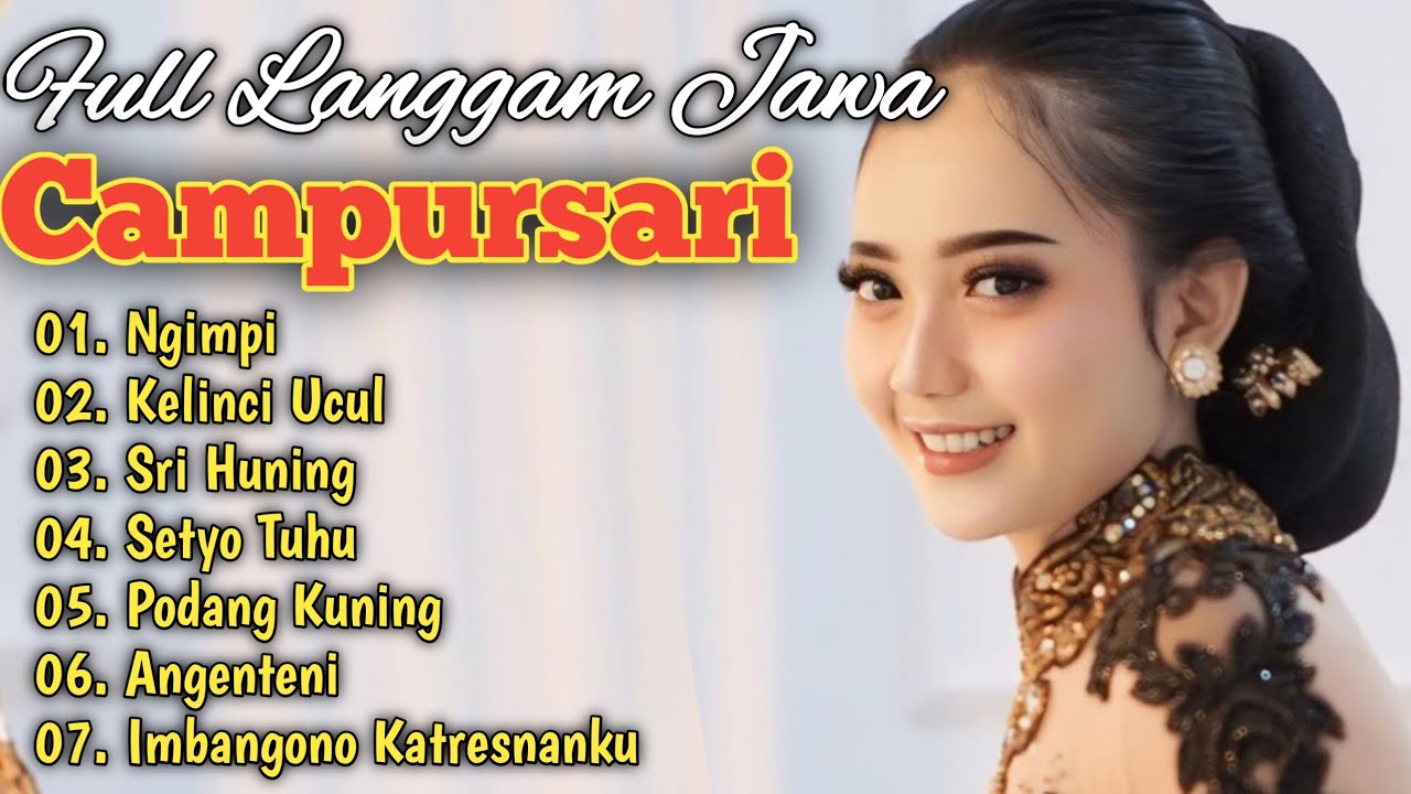Gending Jawa Campursari Full Bass penyejuk hati dan pikiran || langgam jawa campursari full album