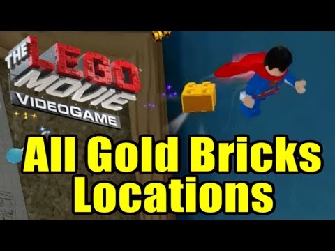 tyran industri Vidner The LEGO Movie Videogame - All Gold Brick Locations - The Bonus Room -  YouTube