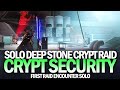 Solo Crypt Security Raid Encounter - Deep Stone Crypt Raid  [Destiny 2]