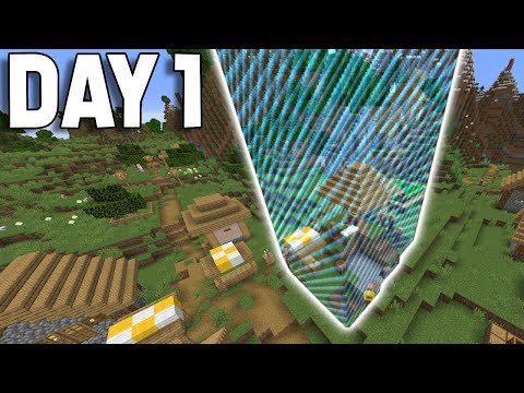 Surviving Minecraft In A 10x10 World Border... - Surviving Minecraft In A 10x10 World Border...