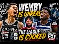 WEMBY IS UNREAL 😳🔥 | Spurs vs Wolves Game 3 Reaction