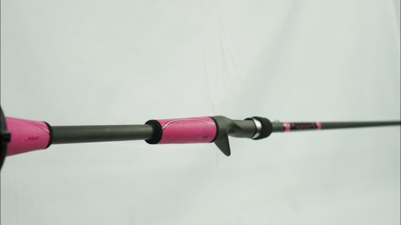 Breast Cancer Awareness Month - Pink Rod Baitcaster 