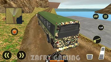 Increase my Driving Skills | Army Bus Driver 2020: Real Military Bus Simulator | Android Games