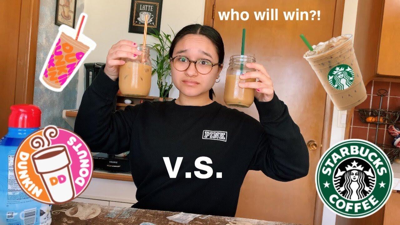which is better Dunkin' or Starbucks?! *it's coffee time* YouTube