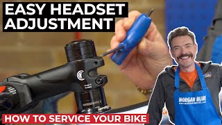 How To Adjust A Loose Headset / Tips From A Professional Bike Mechanic #1