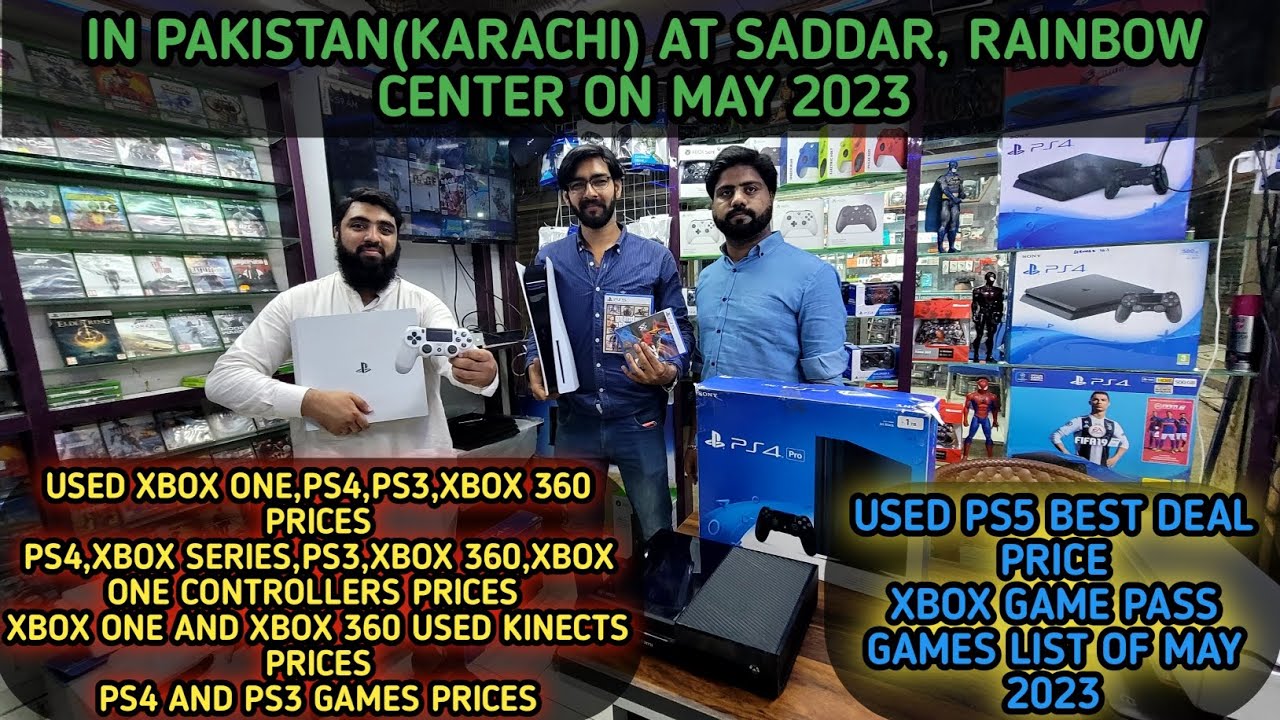Used PS5 Best DealUsed PS4,PS3,Xbox 360 & Xbox One Prices In Pakistan(Karachi)At Saddar On May