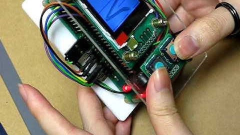 Tilt Game on a Nokia 6610 LCD