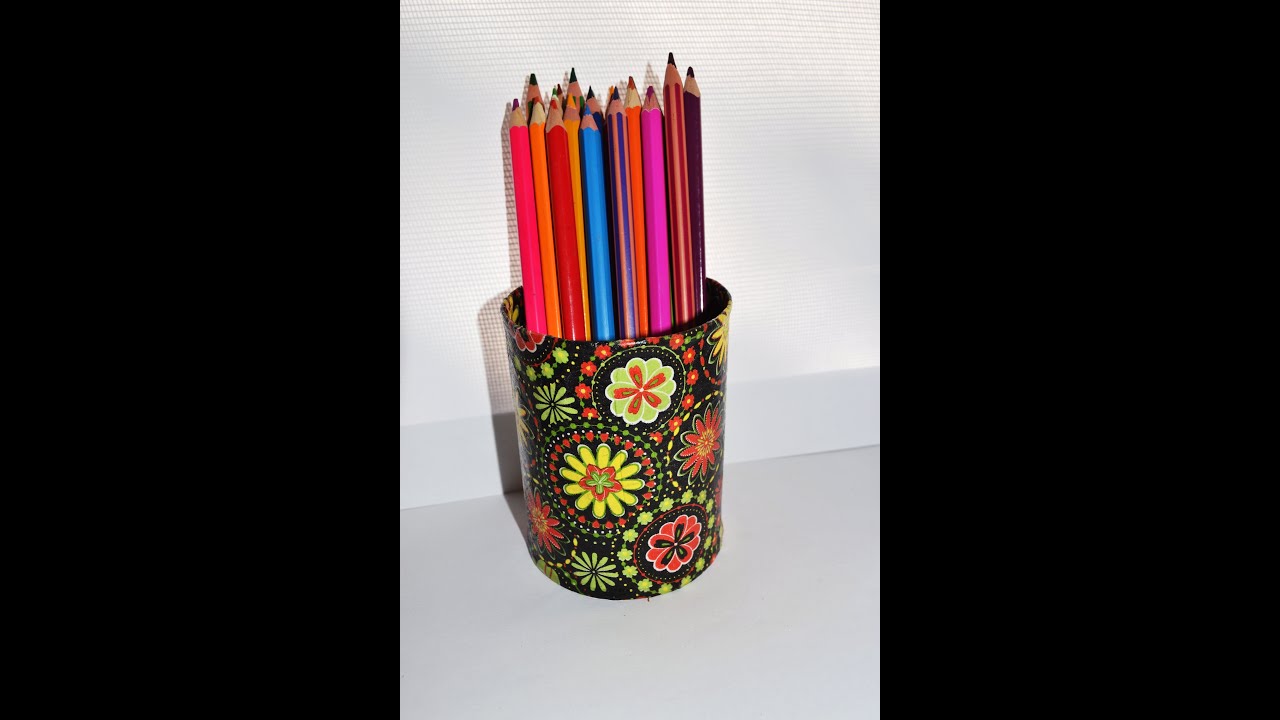 Suport de creioane colorate - Feli - YouTube