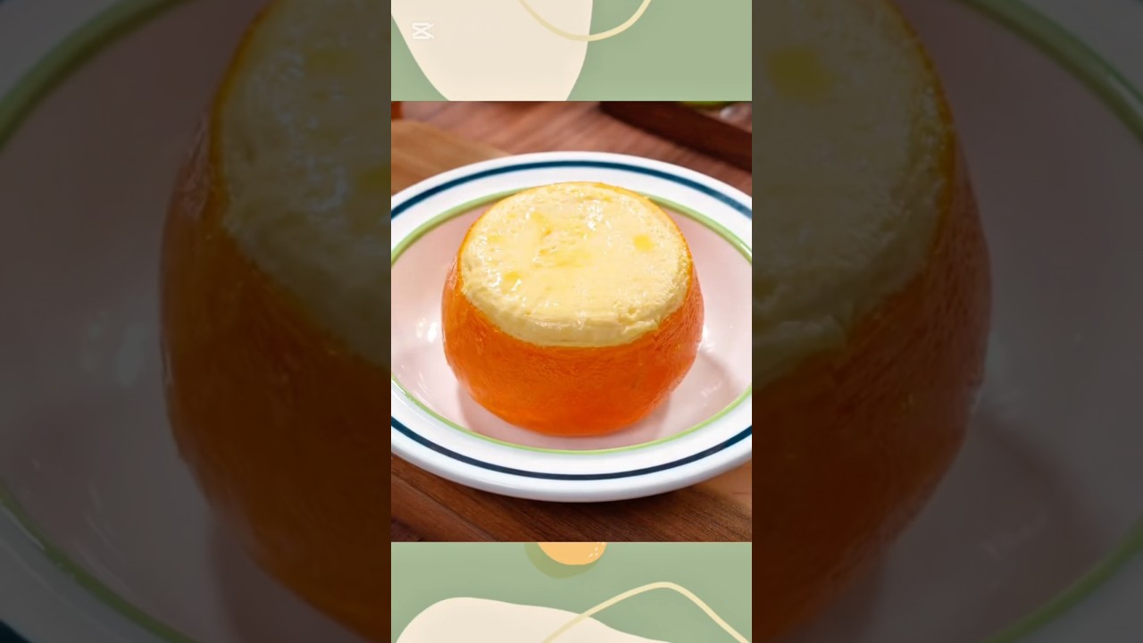 Easy and puffy oranges dessert 