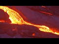 LAVA FLOW SHOOTS glassy lava meters away ☄