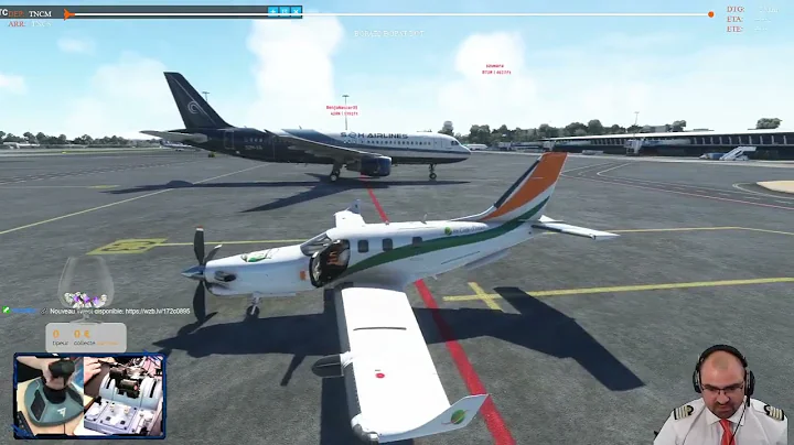 [MSFS2020 /FR] | DAHER TBM930 | TNCM-TNCS
