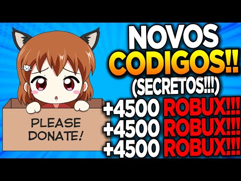 TODOS OS NOVOS CODIGOS *ROBUX GRATIS* no PLS DONATE! (PLS DONATE CODES  ROBLOX)! 