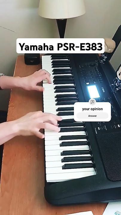Casio [CTK-3500] Vs Yamaha [PSR-383] #piano #yamahapiano #psre383 #vs #casiopiano