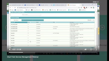 Intuit Field Service Management Workflow: Quickbooks Dispatching and Scheduling solution