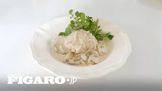 鶏とキノコのクリーム煮｜平野由希子の季節の料理レッスン