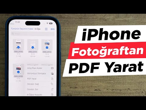iPhone'da Fotoğraflardan PDF Oluşturmak | iOS'ta PDF Oluşturmak