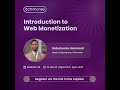 Introduction to Web Monetization