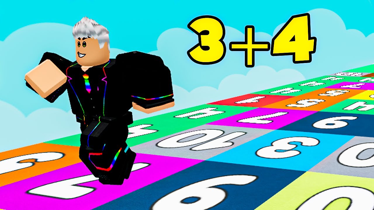 Roblox Corrida da Matemática - YouTube