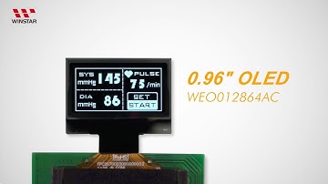 0.96" 128x64 Graphic OLED Display - WEO012864AC