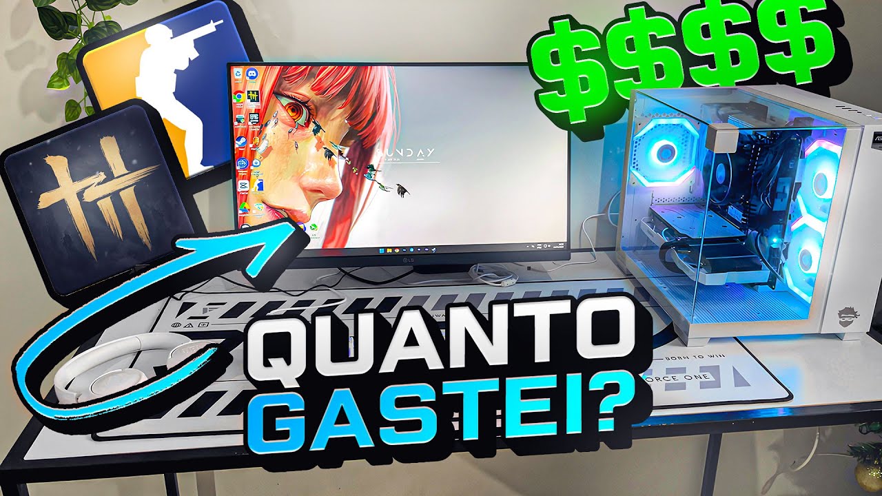 MEU SETUP GAMER 2026: café☕+ testes de jogos 🎮🔥