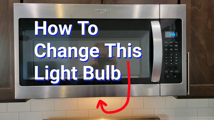 Whirlpool Microwave – How To Replace Light Bulb Under The Microwave