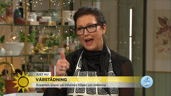 Städ-Marlene: Så får du rent i duschen – ättikan gör jobbet - Nyhetsmorgon (TV4)
