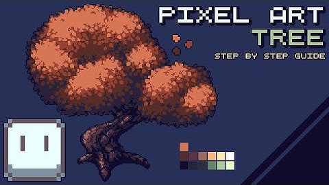 How to Make an Isometric Pixel Art Tree in 30 Minutes [Aseprite Tutorial]