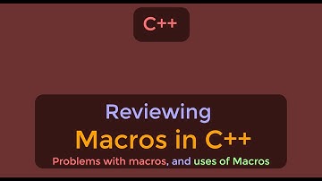 Where not to use Macros in C++, and where they are useful
